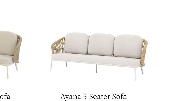 Ayana 3-Seater Sofa