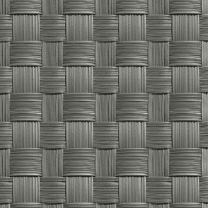 Wicker Charcoal Ripple